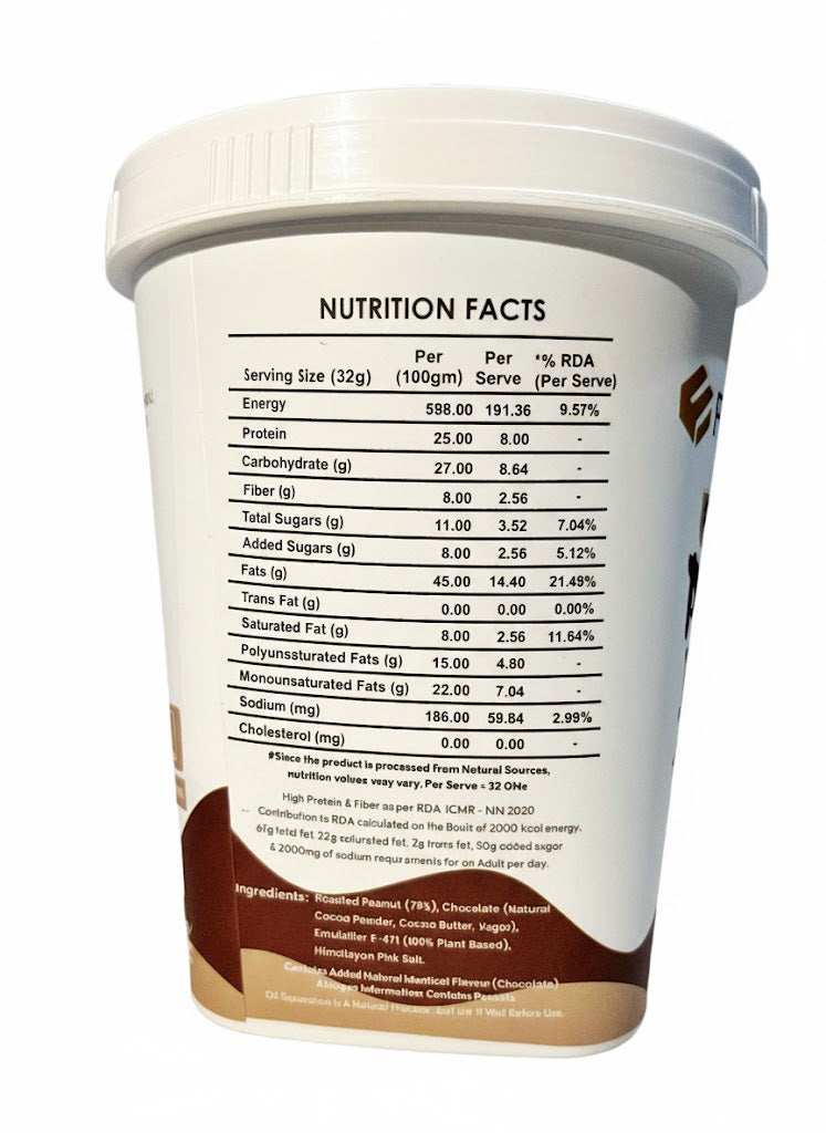 Flextro High Protein Peanut Butter - Chocolate Creamy (1kg)